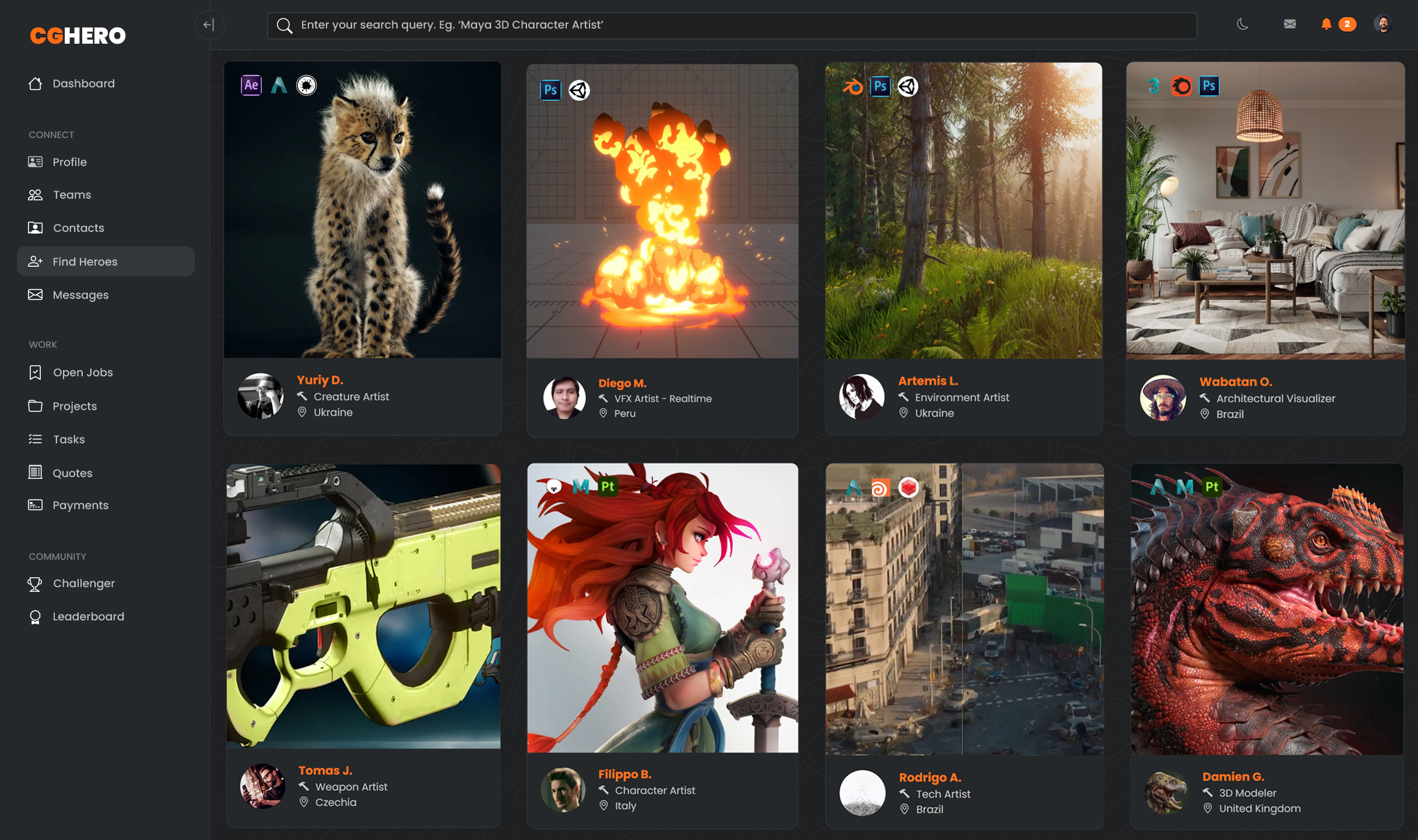 App screenshot